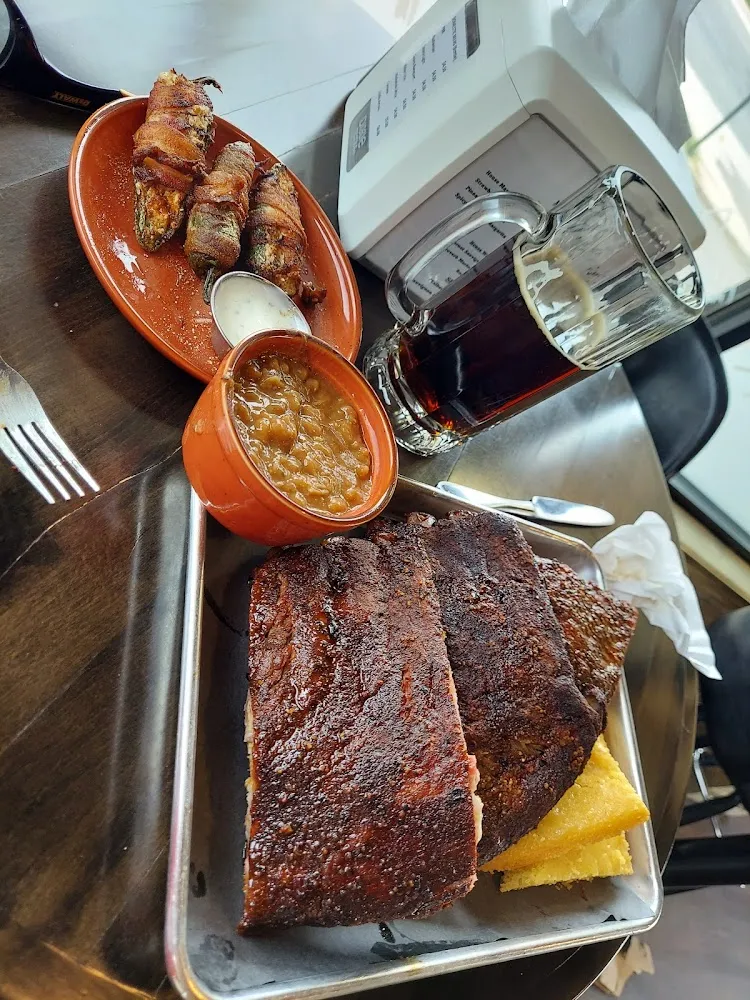 Rack of Ribs Texas Poppers